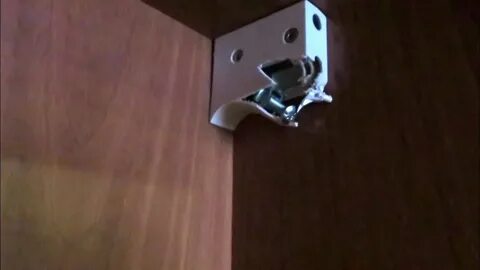 Как устанавливать навес для шкафа