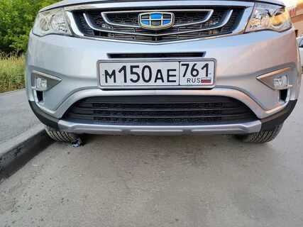 Бампер geely atlas
