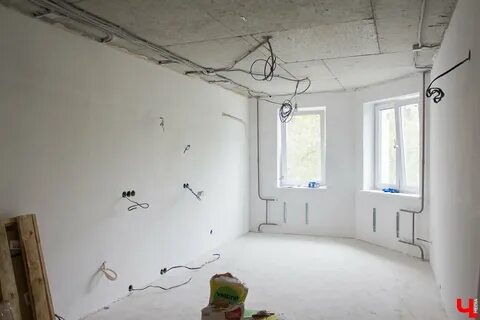 Стены в новых домах