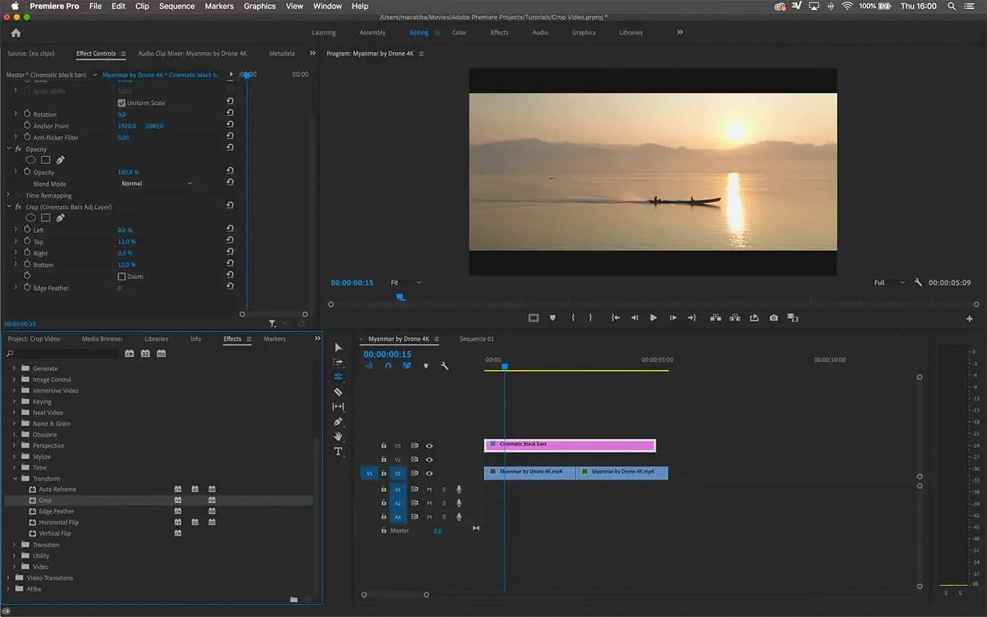 Как в premiere pro изменить размер видео. Crop premiere pro. crop в русской версии adobe premiere. эффект 3д в premiere pro. эффект зерна для premiere pro.