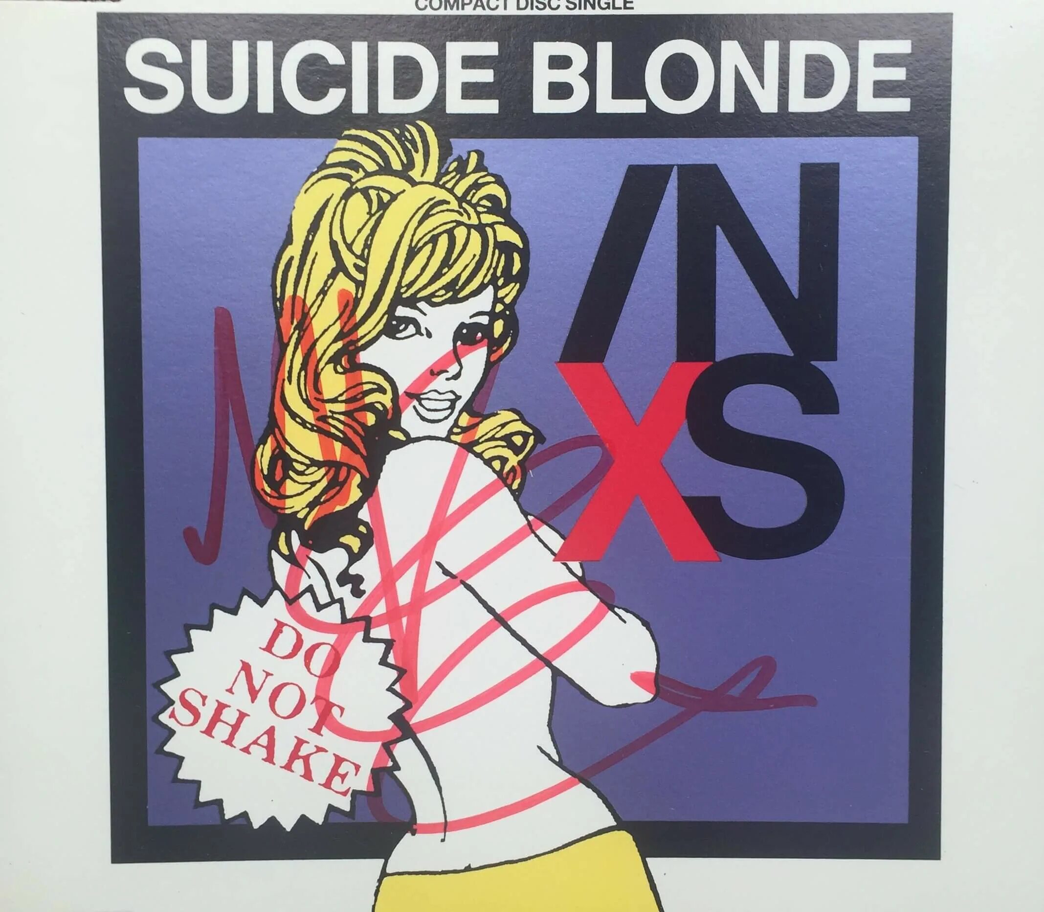 Suicide blonde. INXS Suicide blonde. INXS-Suicide blonde фото.