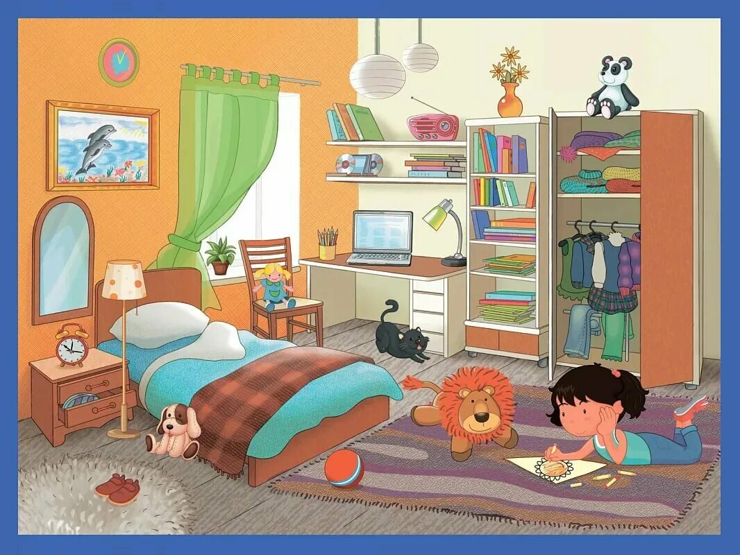 Where is комнаты для детей. комната картина телевизор мультфильм. описание комнаты на английском. планировка геймерскую своей комнаты. детская комната мультяшная.