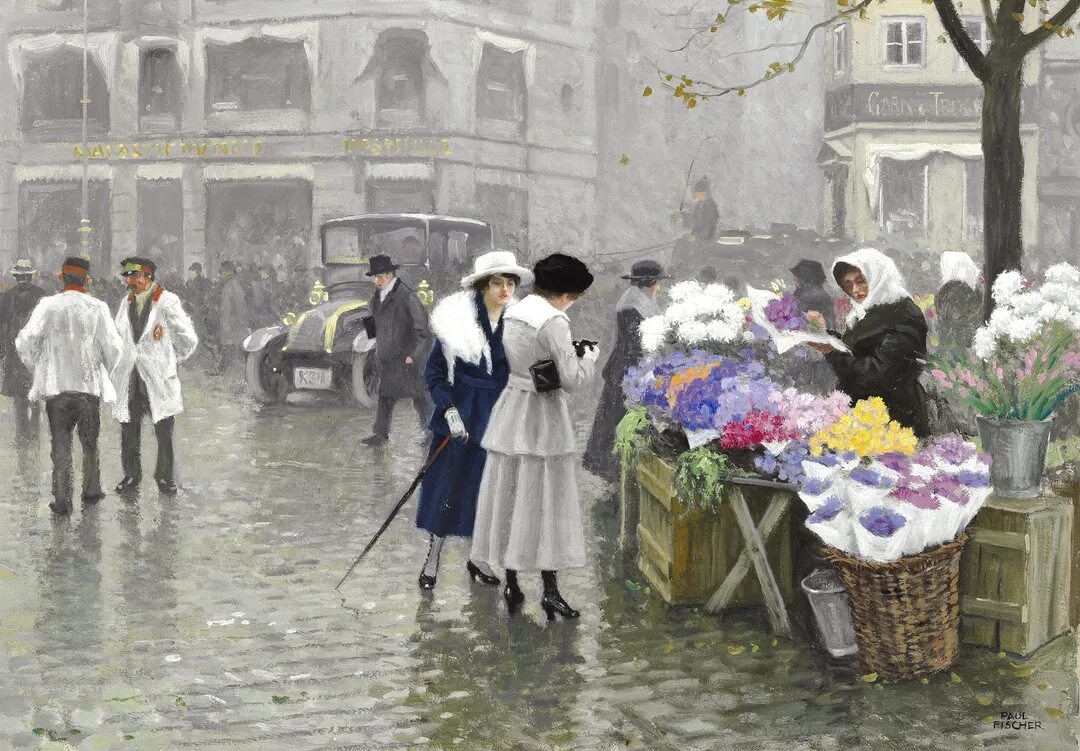 Пауль Густав Фишер. Paul Gustave Fischer художник. Пауль Густав Фишер (1860-1934) . Женщины на велосипедах. Поль Густав Фишер. Дама на скамейке