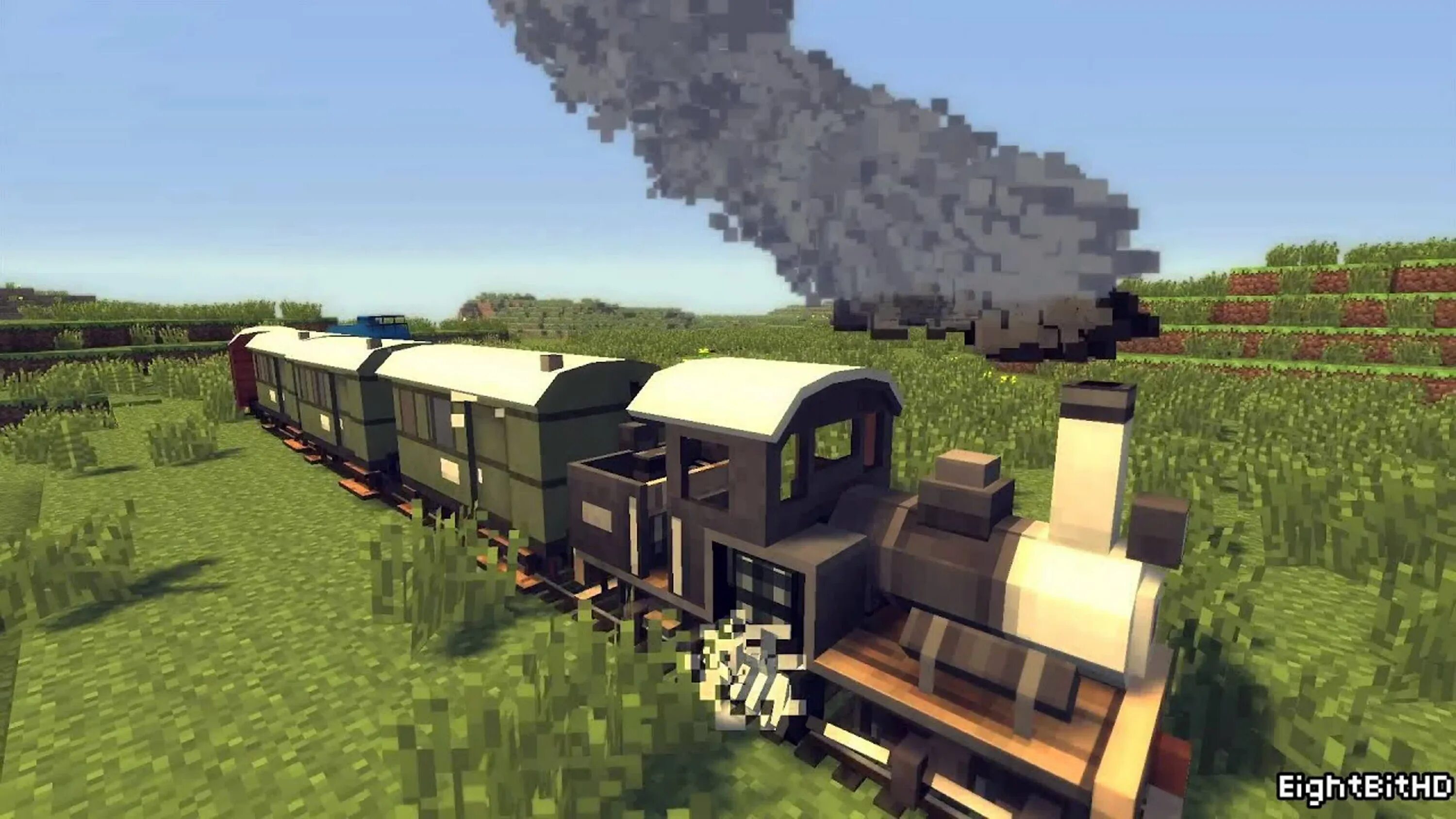 Traincraft 1.12.2. Миникрафт паровоз. Паровоз в МАЙНКРАФТЕ. Мод Traincraft. Майнкрафт trains