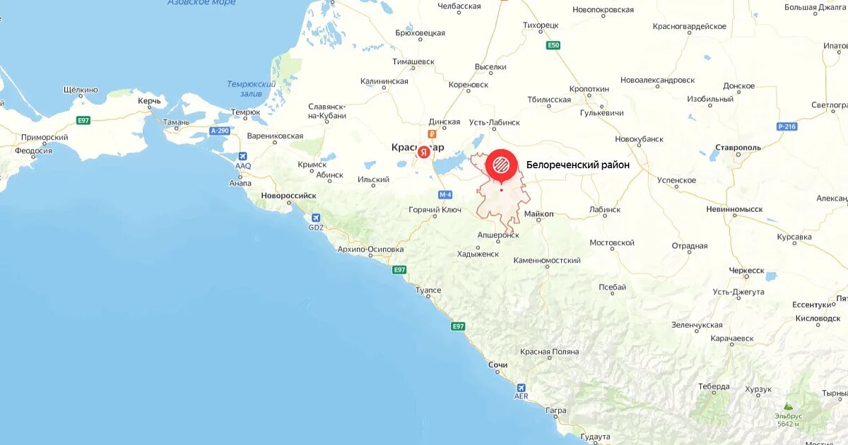 Землетрясение в краснодарском крае