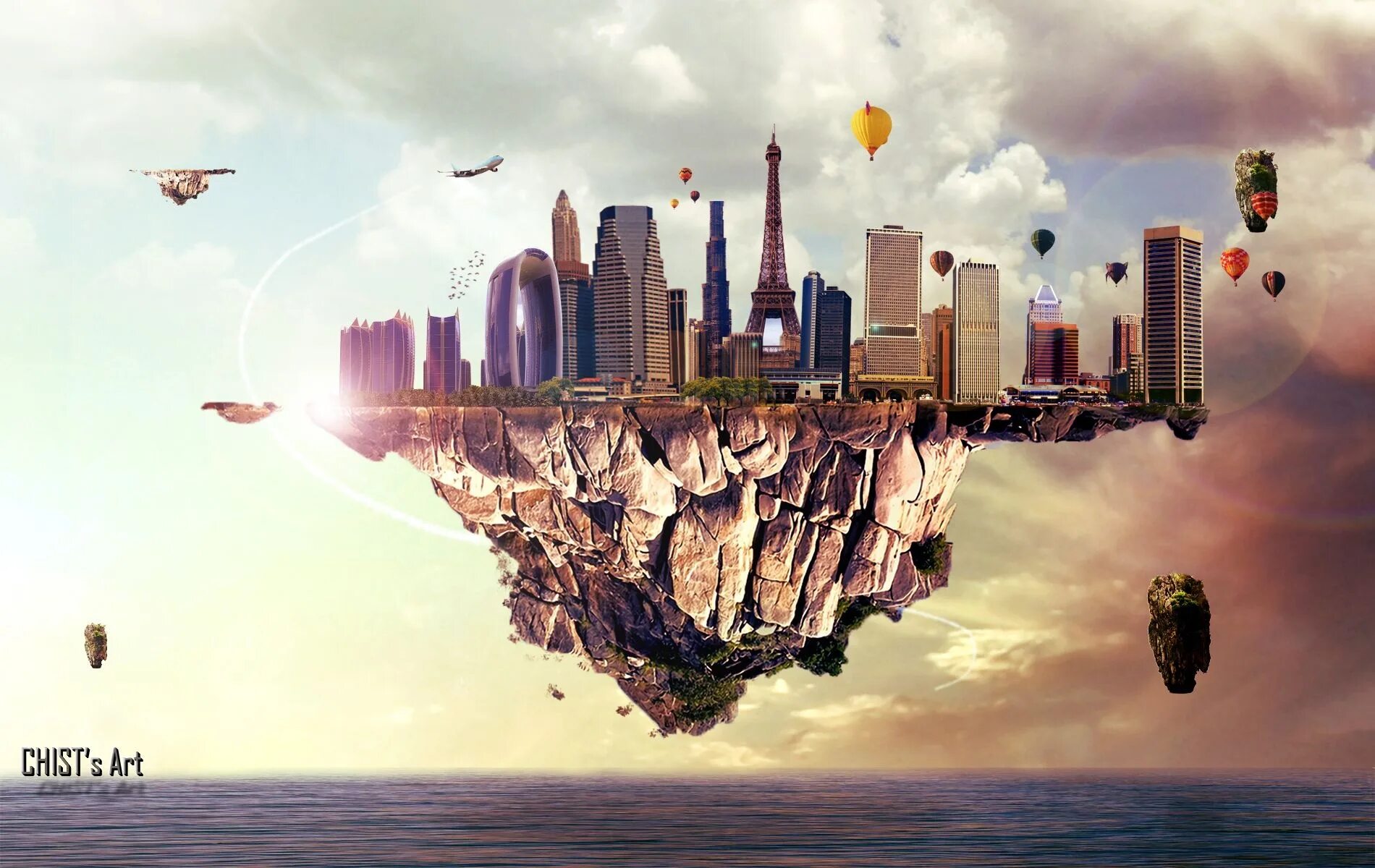 Летающий город будущего. Летающий город будущего. Фантастические летающие города. Летающий город. Экогород будущего концепт.