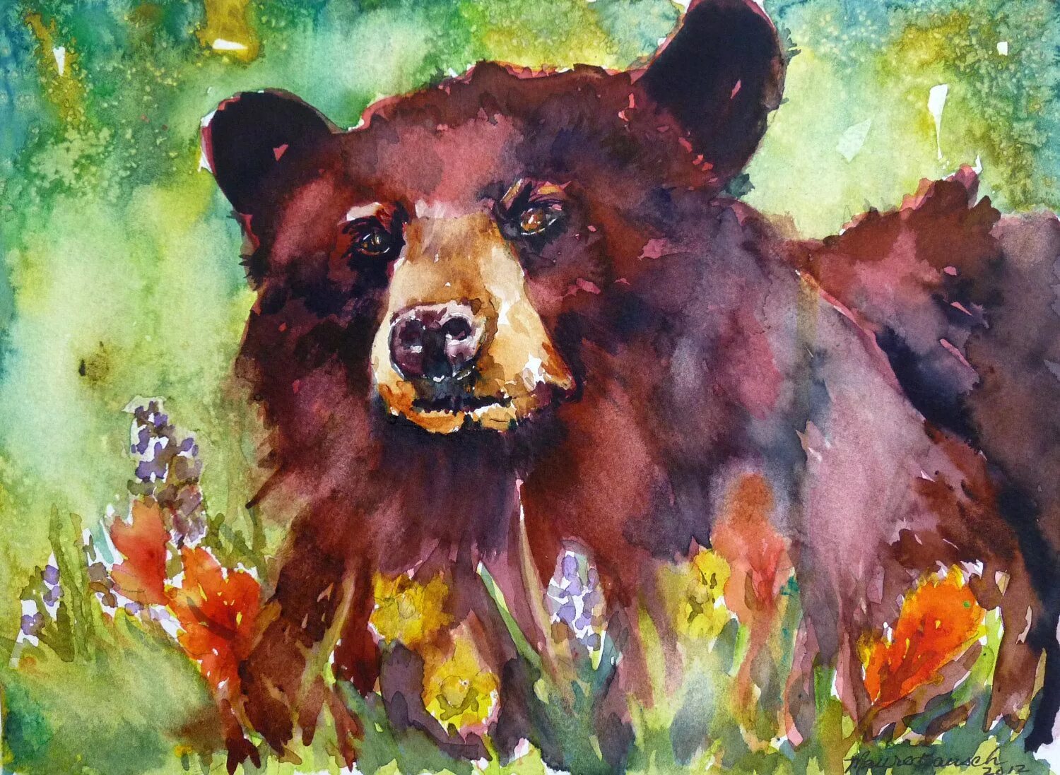 Краска медведь