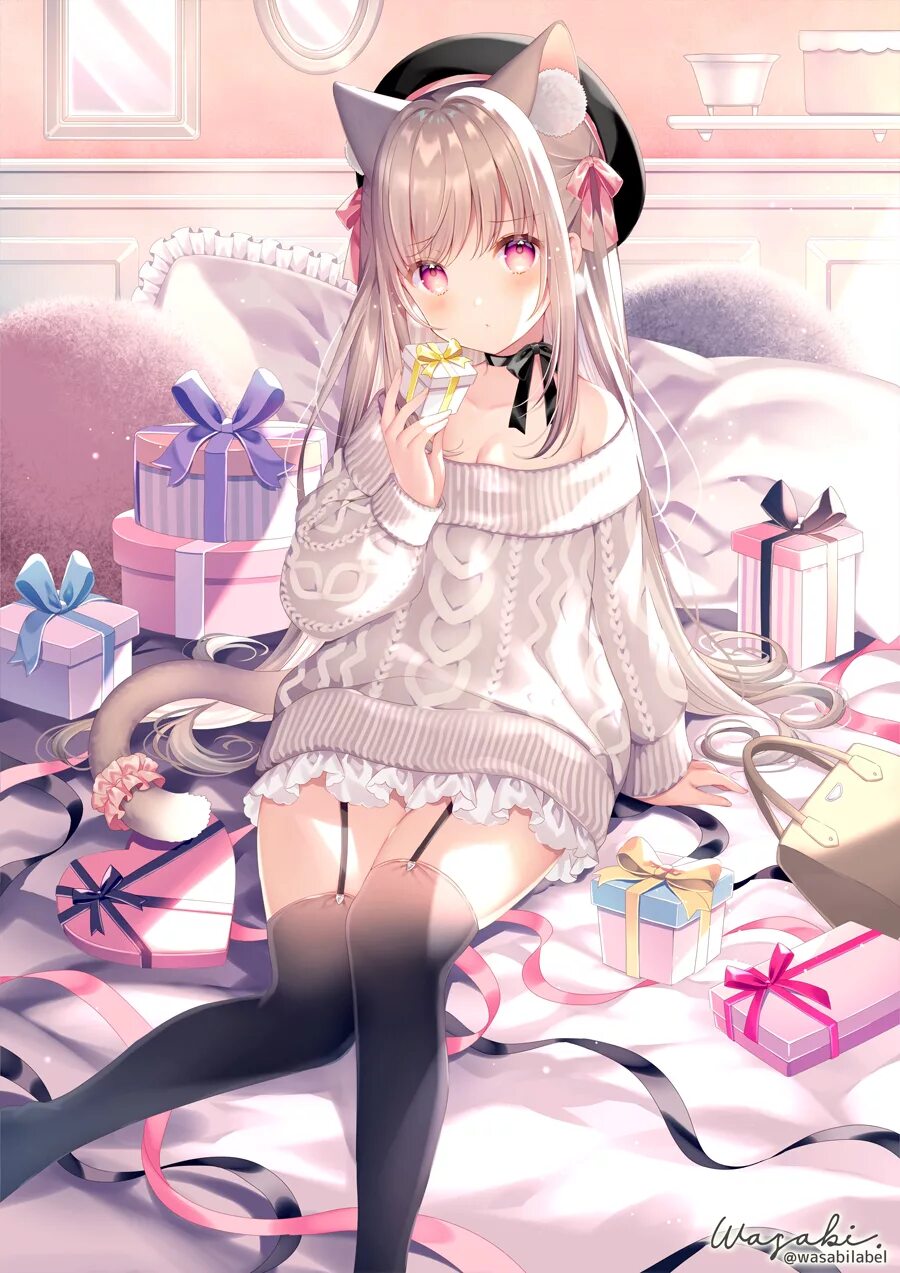 Аниме catgirl cream filling. Catgirl cream filling. Cat girl cream machine. Chibi maid. Cat girl cream machine.