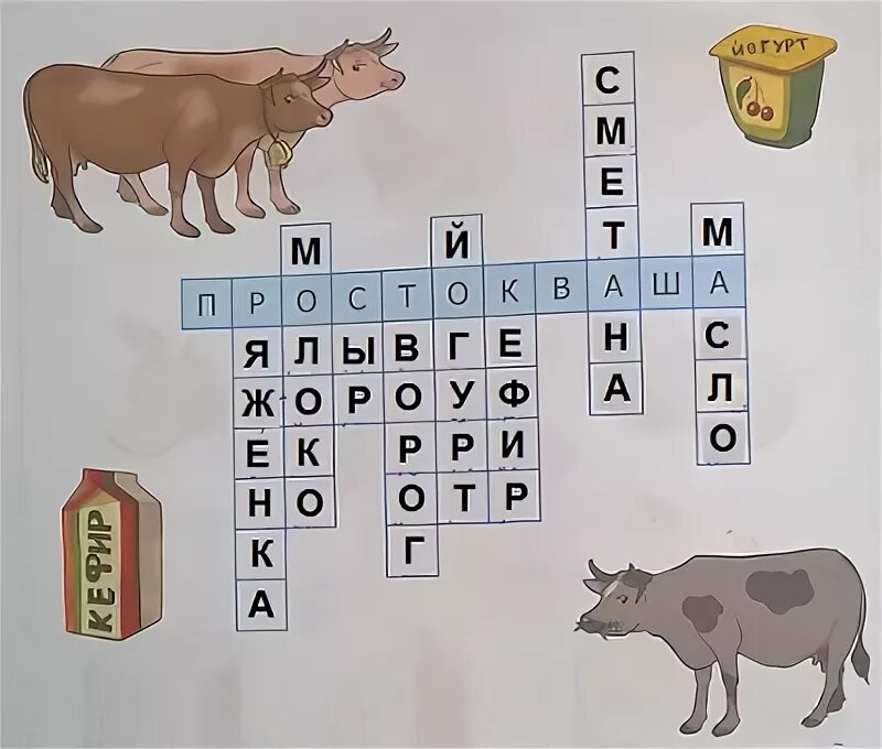 молочный продукт сканворд 5