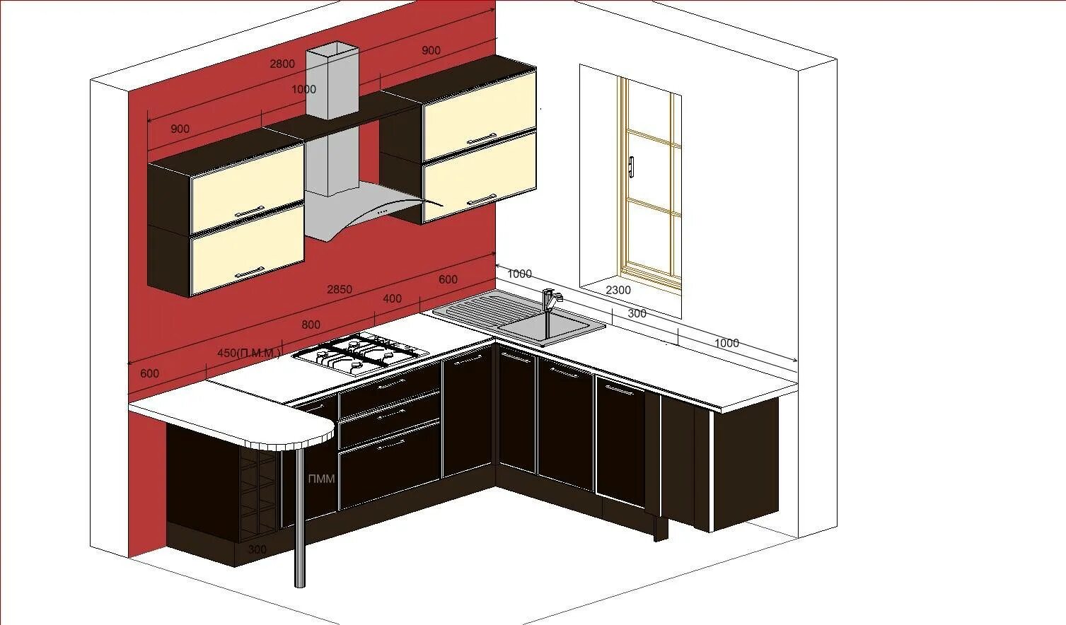 Варианты проектов кухонь 5-6 метров со стоимостью Kitchen layout plans, Kitchen 