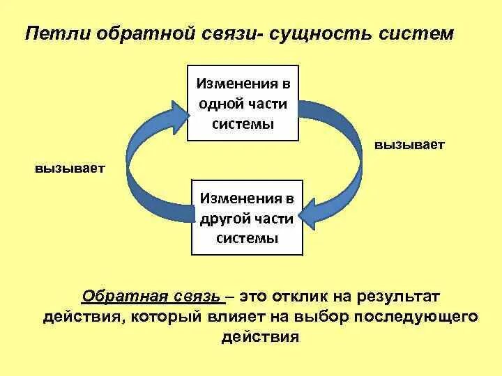 Входит обратная связь. Петли обратной связи примеры. Петля обратной связи в информатике. Петля положительной обратной связи. Система взаимосвязей.