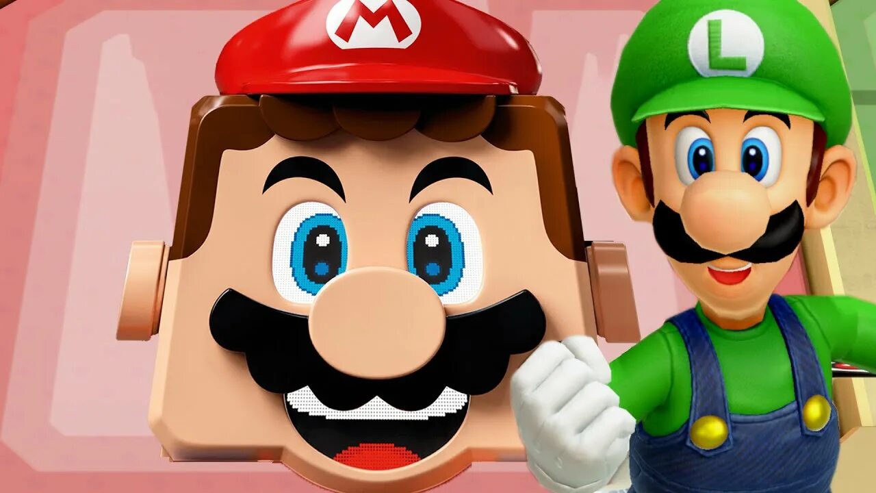 Марио против Луиджи. You can Now Play as Luigi. Mario vs luigi