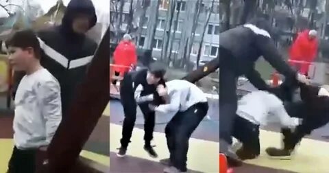 Полез драться