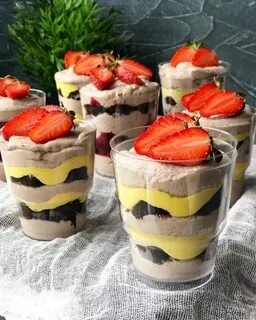 Вкусные десерты в стаканчиках рецепты с фото