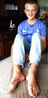 Boys feet