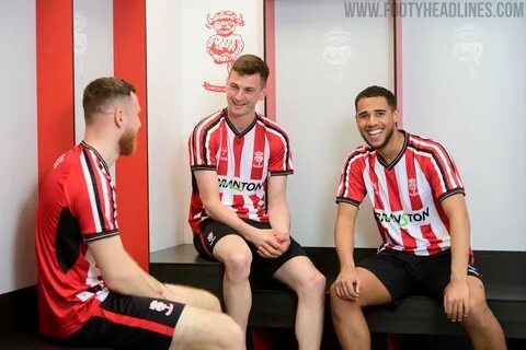 Lincoln City have unveiled their new home shirt for the 2023/24 season, whi...