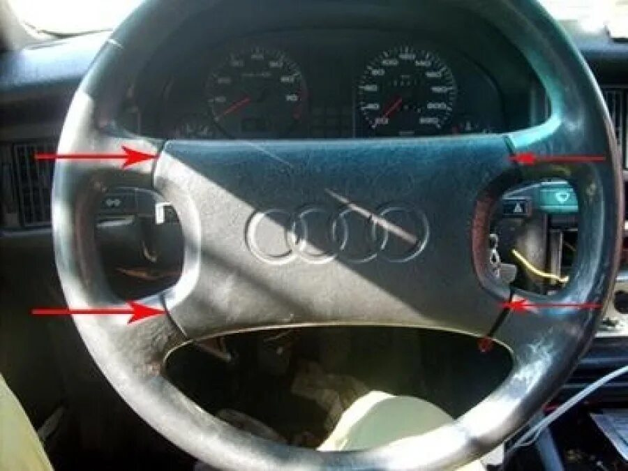Как снять на ауди. Руль ауди 80 б4. как снять руль на ауди 80 б3. руль audi 80 b4. снятие руля ауди 80 б3.