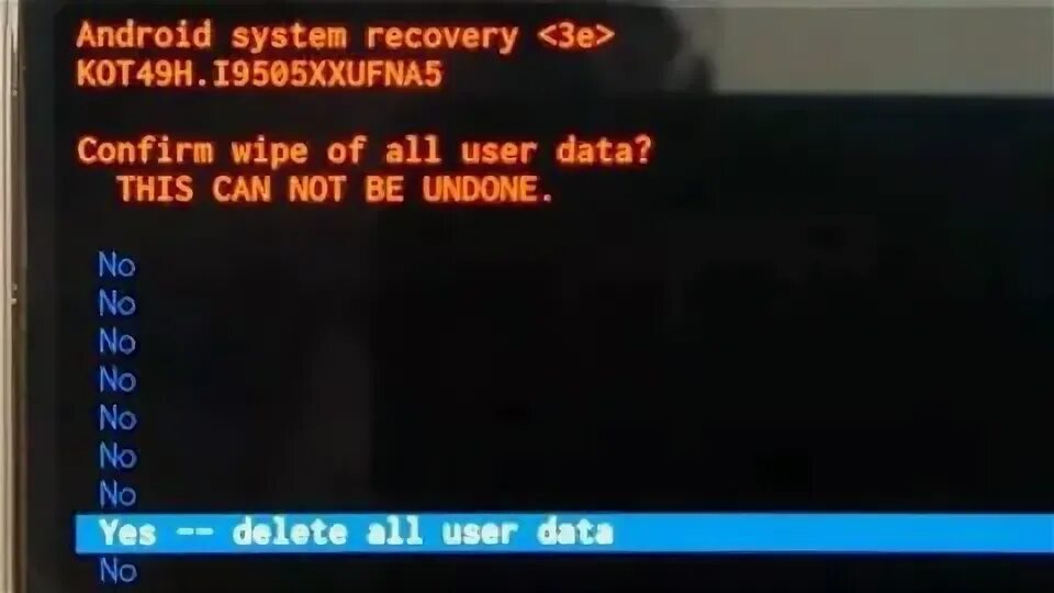 Bad user data
