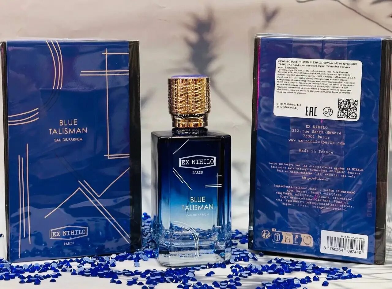 Ех нихило талисман. Nihilo blue talisman. экс нихило блю талисман. blue talisman духи. ex nihilo  blue talisman edp 100ml.