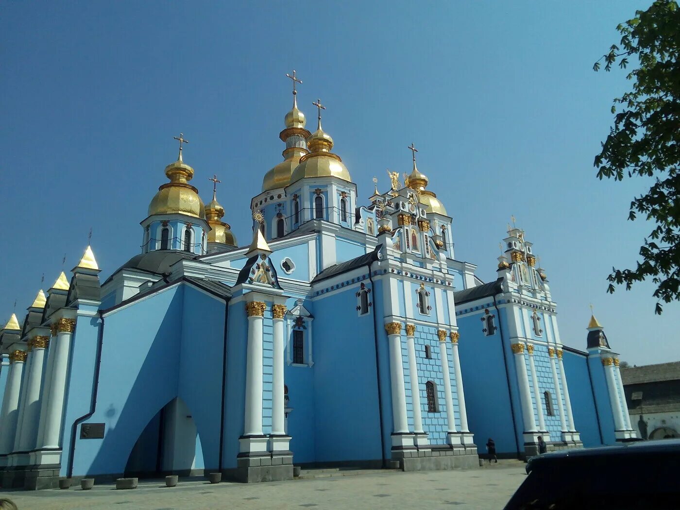 Собор Михайловского Златоверхого монастыря в Киеве. Собор Михайловского Златоверхого монастыря. Собор Михайловского Златоверхого монастыря 1108-1113. Киев Киево-Михайловский монастырь