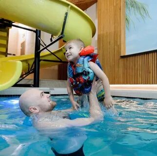 Отдых с детьми с теплым бассейном