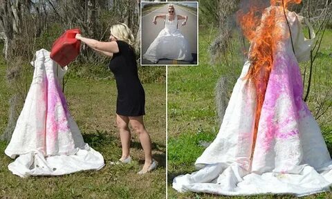 Можно ли выкидывать свадебное платье