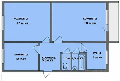 Златоуст, Северо-Запад 2-й квартал, д. 9, 63 м2, 55 этаж 