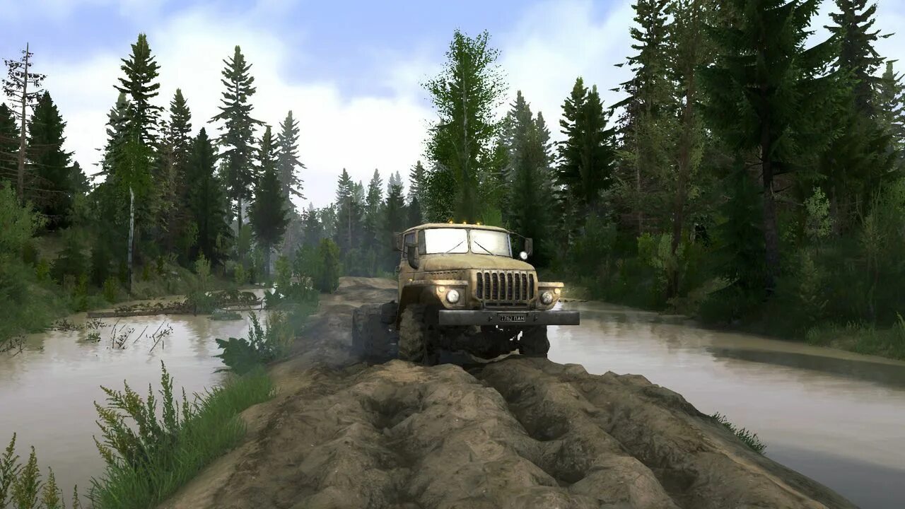 MUDRUNNER 2. MUDRUNNER достижения Караван. SPINTIRES Mods. Спинтайрес туманный город.