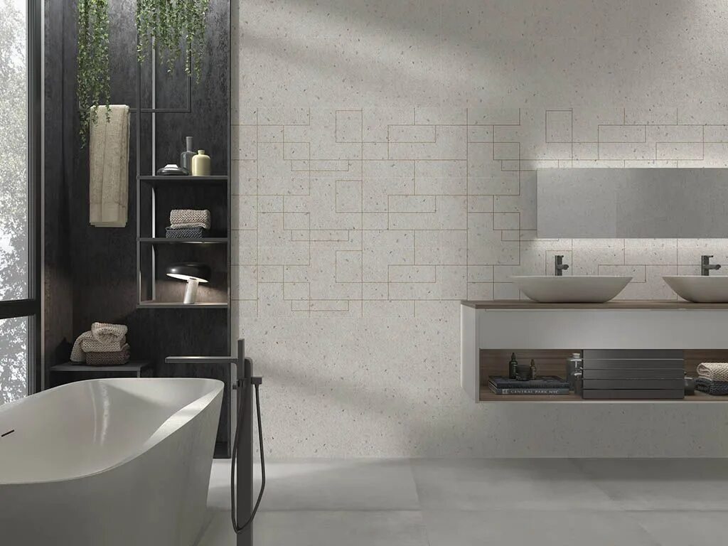 40x120. 75x75. Ape re-use grey. Декор set (3) leavemint 40x120. Плитка ape ceramica statuary.