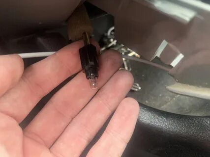 Лампочка подсветки пепельницы