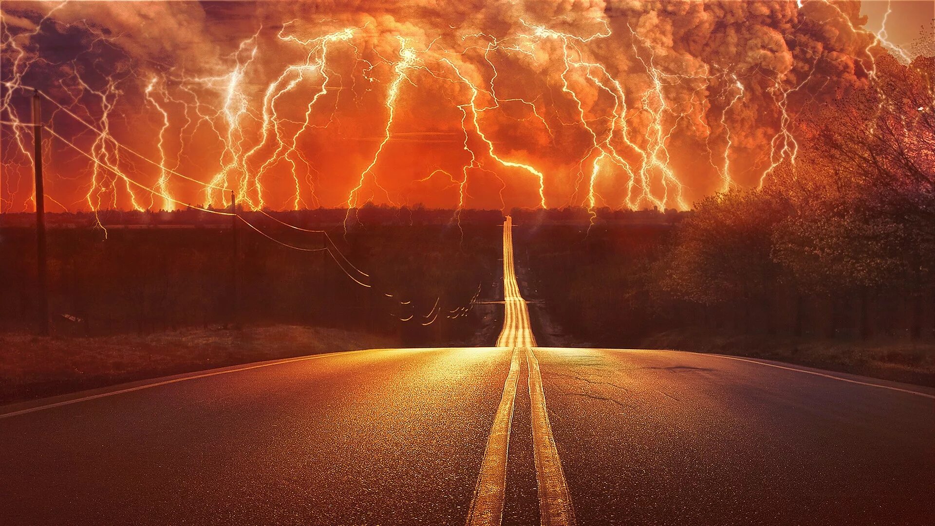 Fire lightning
