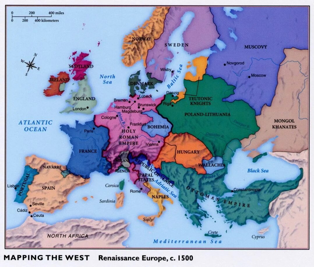 Ренессанс страны. Карта Европы XVI века. Карта Европы эпохи Возрождения. Карта Европы 16 века. Карта Европы в 16 веке политическая.