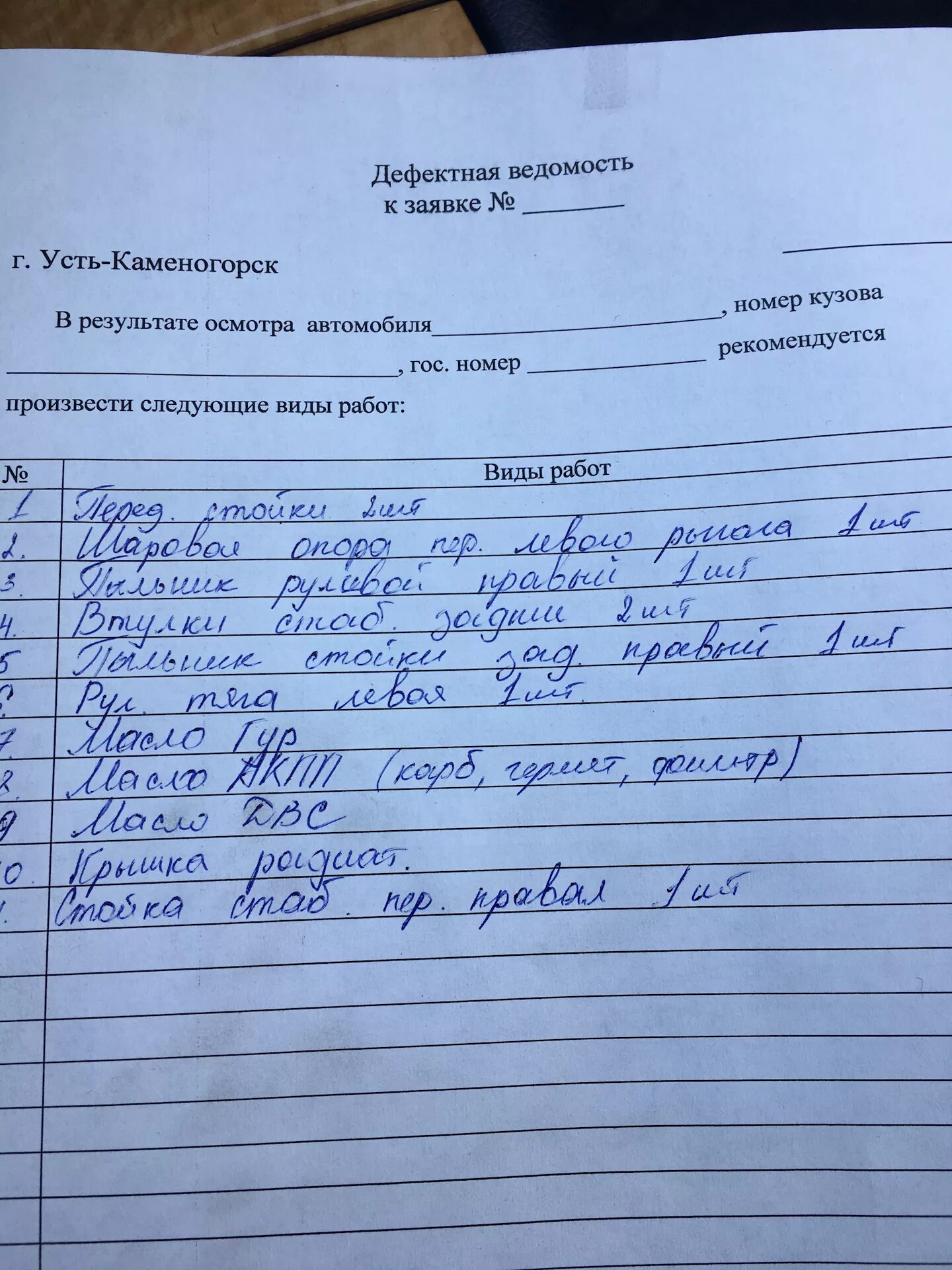 Дефектовочная ведомость на ремонт автомобиля. Дефектная ведомость на ремонт автомобиля. Дефектная ведомость двигателя. Дефектов очная ведомость авто. Дефектовочная ведомость автомобиля