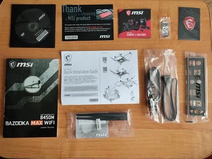 Msi b450 max wifi