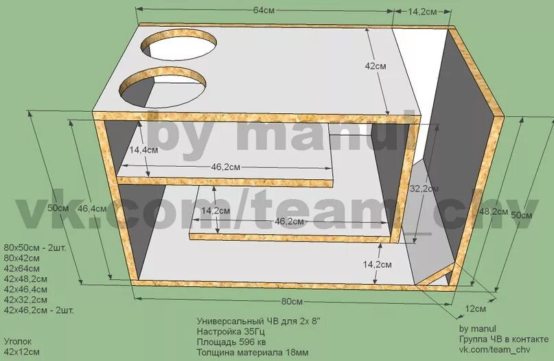 Ч д п чв. Чв короб для 12 дюймов 30 гц. Короб фи 35 гц. 35 гц. Чв короб для 10 дюймов чертежи 30 гц.