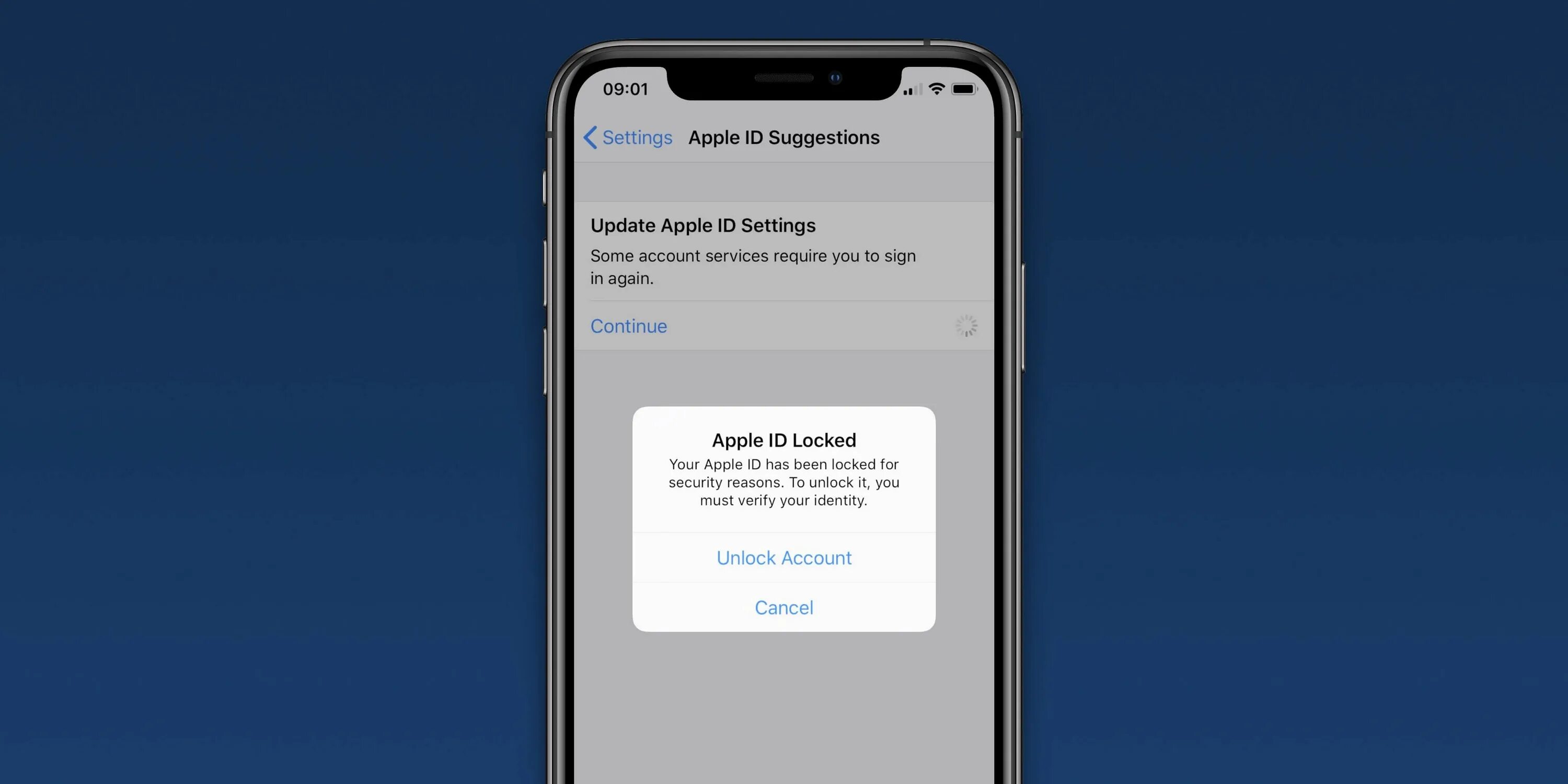 Как узнать id заблокированного iphone
