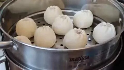 Готовим замороженные манты в пароварке