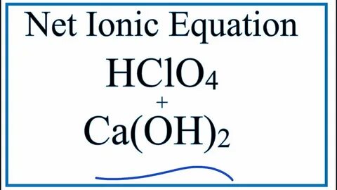Ca oh 2 2nacl