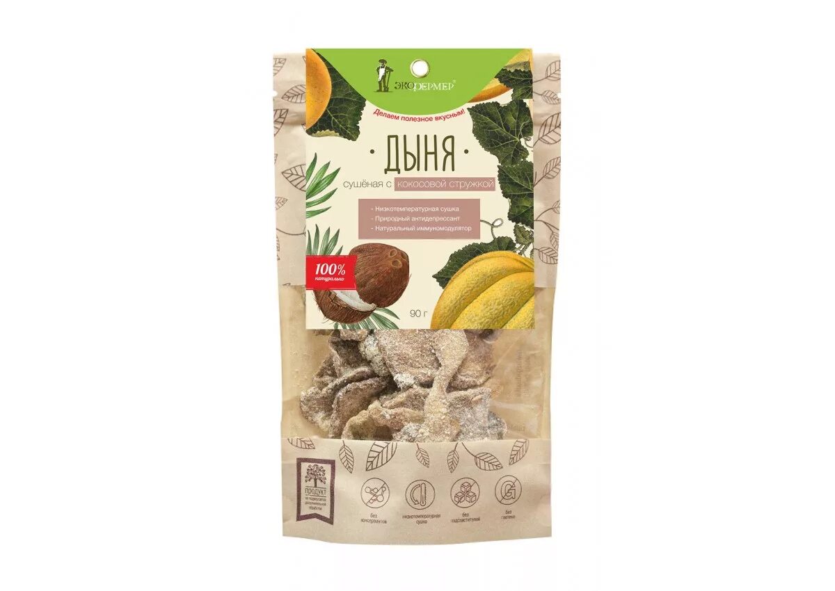 Как хранить сушеную дыню