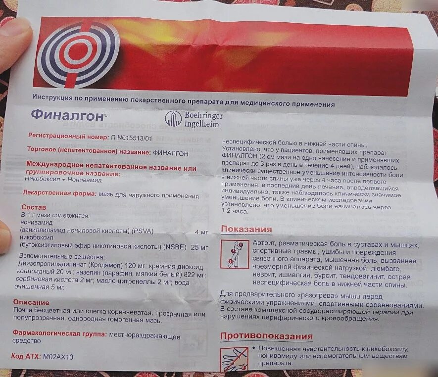 Как долго можно применять мазь. Финалгон. финалгон мазь. финалгон инструкция. разогревающая мазь финалгон инструкция.