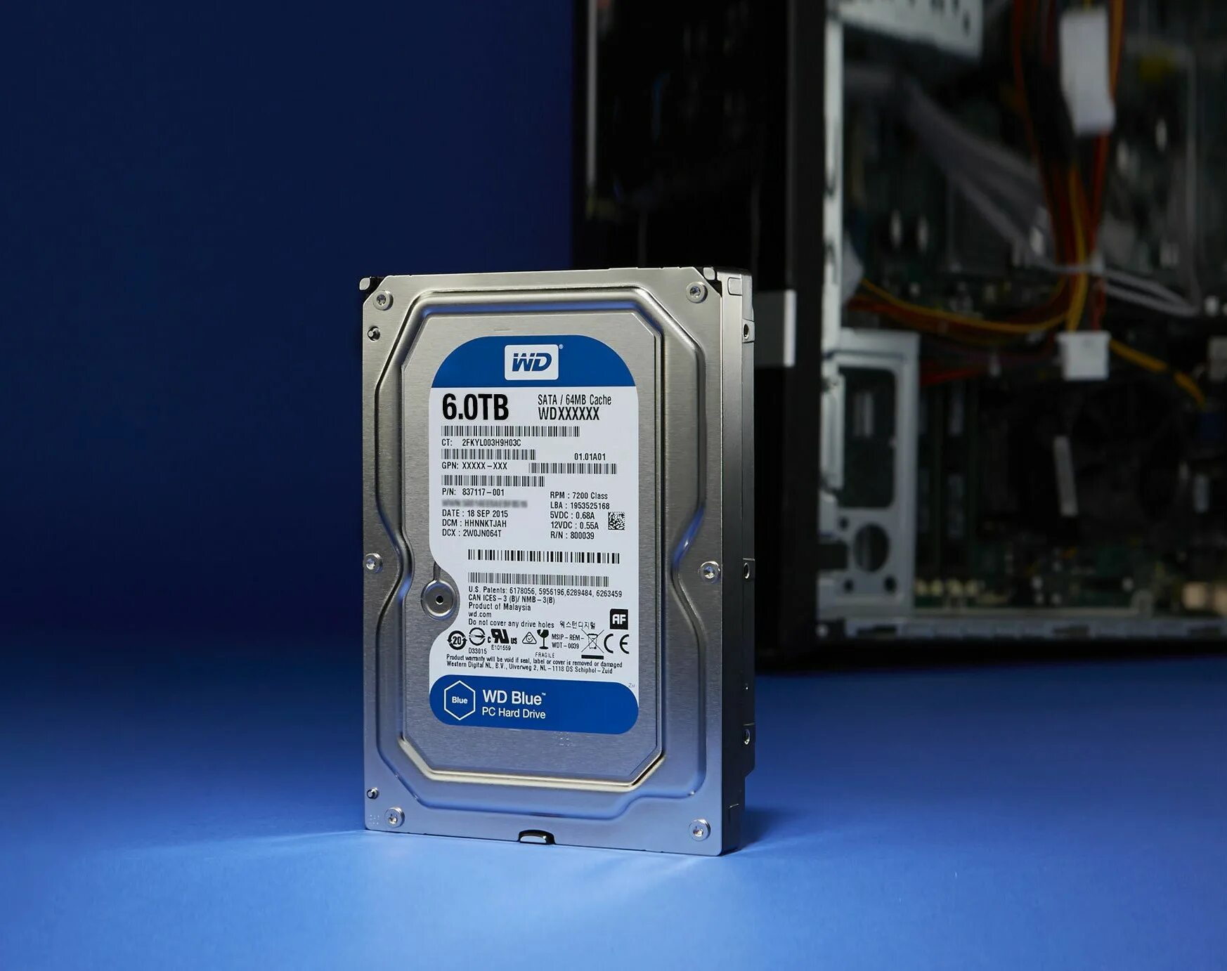 64 TB HDD. 6 ТБ жесткий диск WD Blue. WD Blue 1tb 7200 скорость. WD Blue 1tb фото. Срок службы жесткого