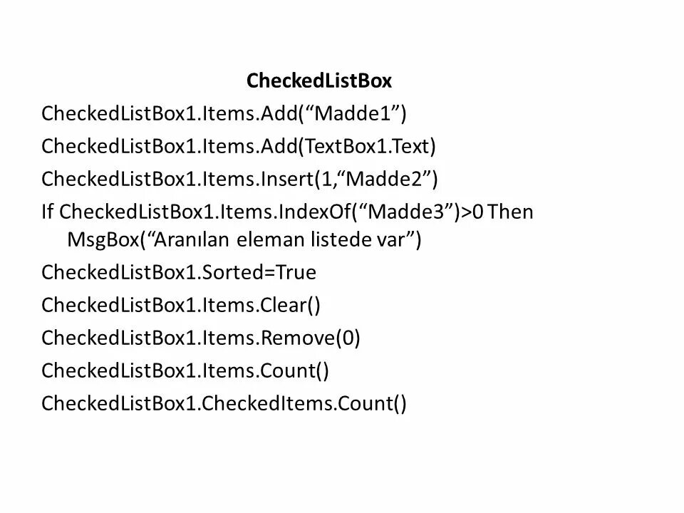 Adding items перевод. Checkedlistbox1.selecteditem. checkedlistbox1. windows forms checkedlistbox. checkedlistbox.checkeditems code.