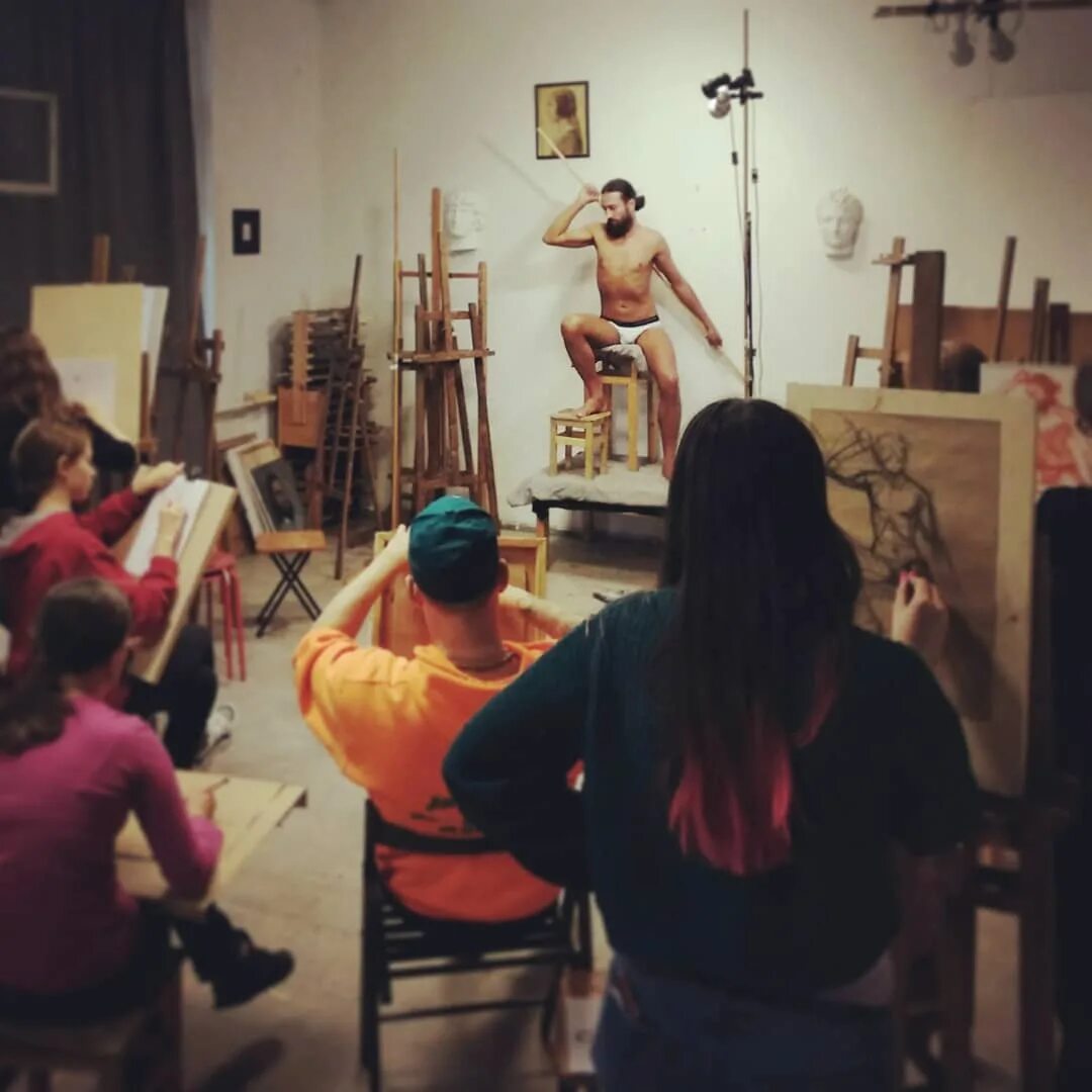Amnon David Ar Artist studio space, Famous artists, Artist studio