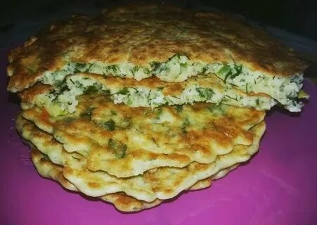 Рецепты с мукой и зеленью