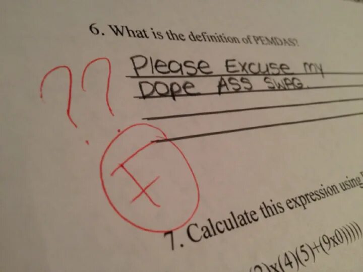 What is an answer