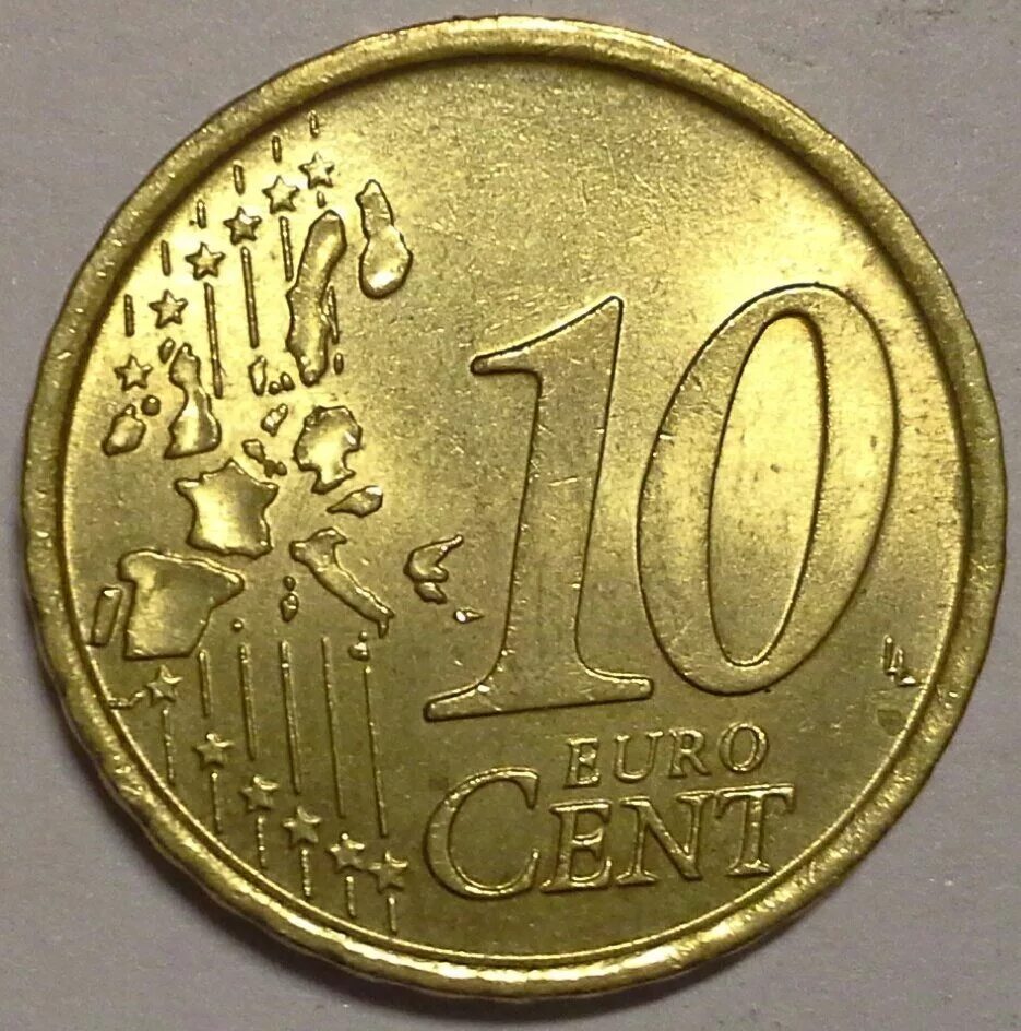 Центы в рубли. Монета 10 евро цент. Монета 10 евро цент 2002. 10 Евроцентов 1999. Монета 10 Cent 2002 10 Euro Cent.