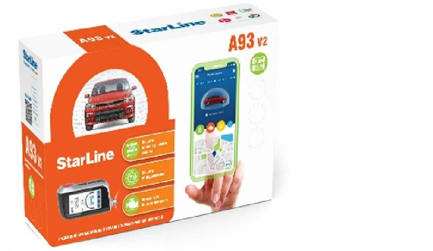 Starline 2can 2lin gsm. STARLINE a93 v2 Eco GSM модуль. A93 v2 2can+2lin. Старлайн а93 v2 2can 2lin. Автосигнализация STARLINE a93 Eco.