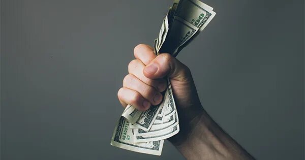 He denied the money. Голос деньги. слид мани. money is power.