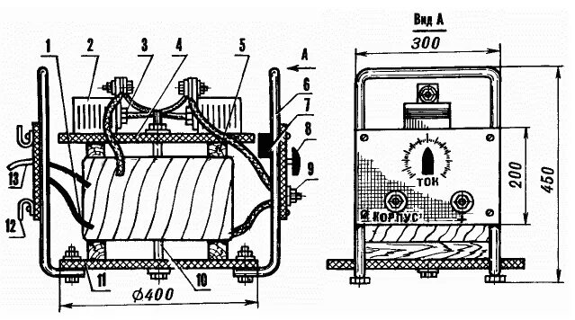 Аппарат регулятор тока. Сварочный трансформатор БТР 200 схема регулировки сварочного тока. Сварочный аппарат на трансформаторе схема. Электросхема сварочного трансформатора. Сварочный трансформатор ст-2.