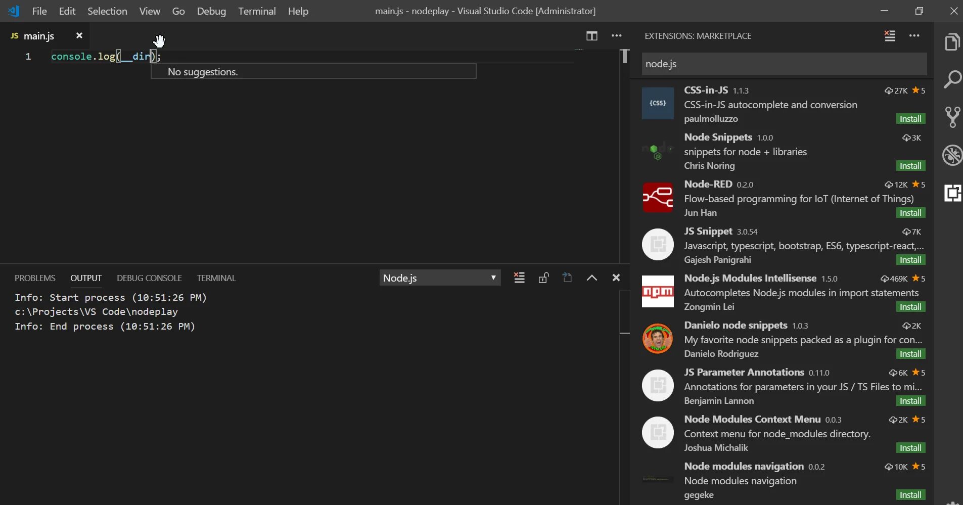 Проверить node js. Vs code js. js в vscode. команды в node js. консоль js в vs code.
